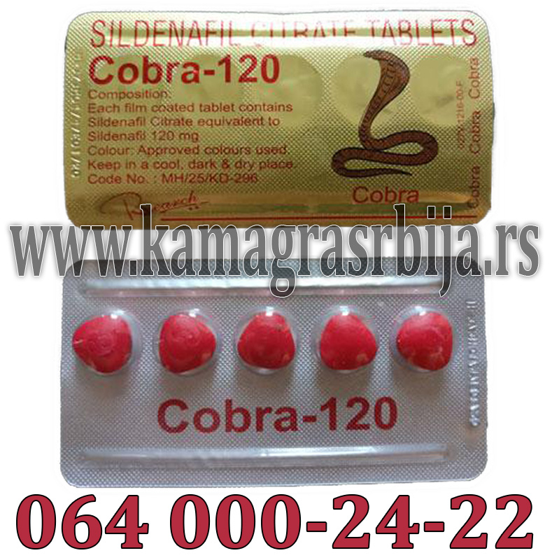 Cobra120 tablete potencija